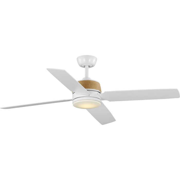 Shaffer Ii 56" Ceiling Fan in Satin White