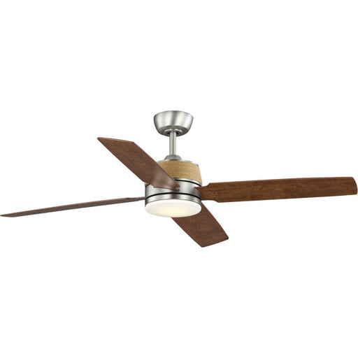 Shaffer Ii 56" Ceiling Fan in Antique Nickel