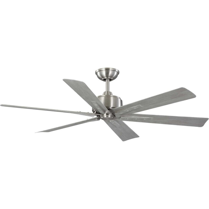 Brazas 56" Ceiling Fan in Brushed Nickel