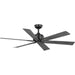 Brazas 56" Ceiling Fan in Matte Black