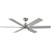 Dallam 60" Ceiling Fan in Brushed Nickel