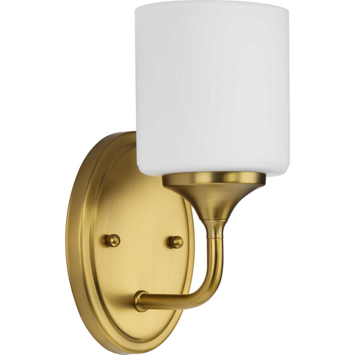 P2801-191- Lynzie 1-Light Bath in Brushed Gold by Progress Lighting