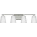 P300464-009- Vertex 4-Light Bath in Brushed Nickel by Progress Lighting