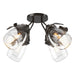 Lapas 4-Light Semi-Flush in Oil Rubbed Bronze - 121371-SKT-14-LL0330 by Hubbardton Forge