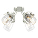 Lapas 4-Light Semi-Flush in Sterling - 121371-SKT-85-LL0330 by Hubbardton Forge