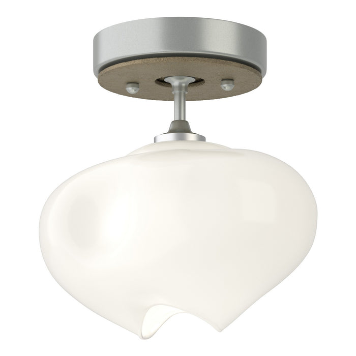 Ume 1-Light Semi-Flush in Vintage Platinum with Soft Gold Accent - 121372-SKT-82-84-FD0710 by Hubbardton Forge