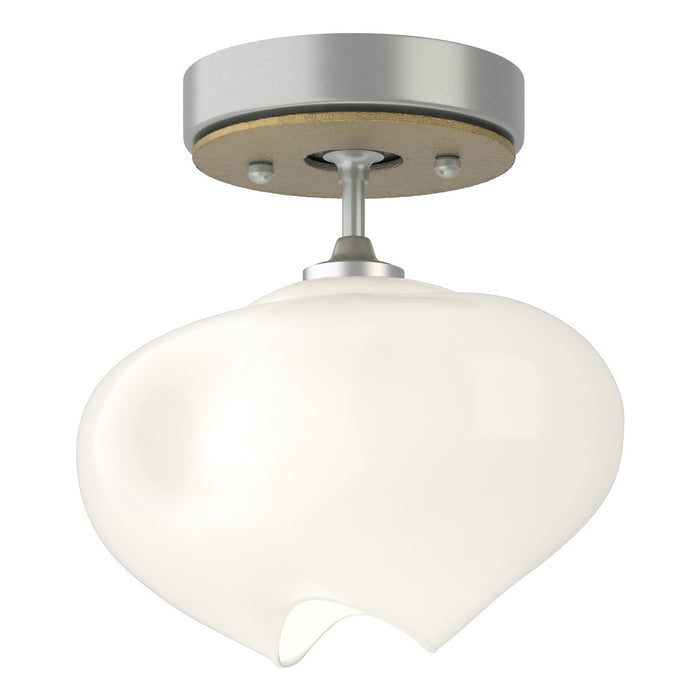 Ume 1-Light Semi-Flush in Vintage Platinum with Modern Brass Accent - 121372-SKT-82-86-FD0710 by Hubbardton Forge