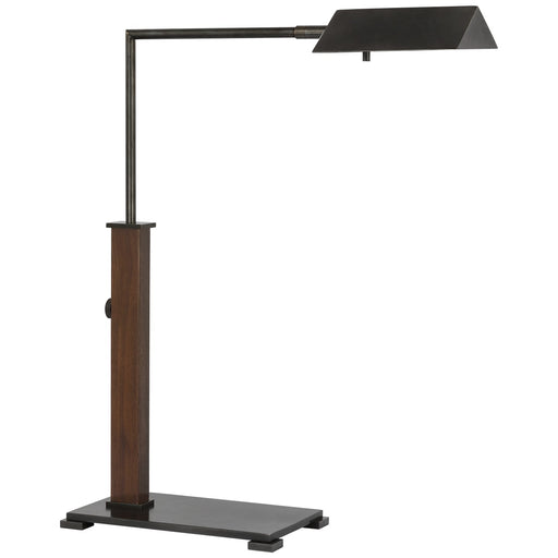 Copse LED Desk Lamp in Bronze & Dark Walnut