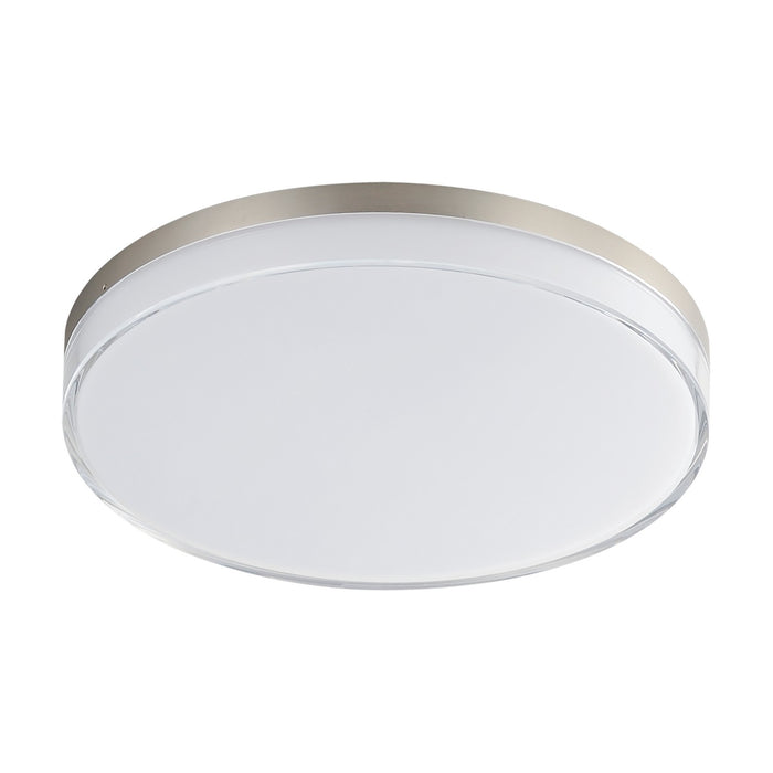 59764CLFTSN- Edge LED Flush Mount in Satin Nickel by Maxim