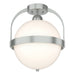 Atlas Semi-Flush in Vintage Platinum - 121380-SKT-82-GG0720 by Hubbardton Forge