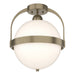 Atlas Semi-Flush in Soft Gold - 121380-SKT-84-GG0720 by Hubbardton Forge