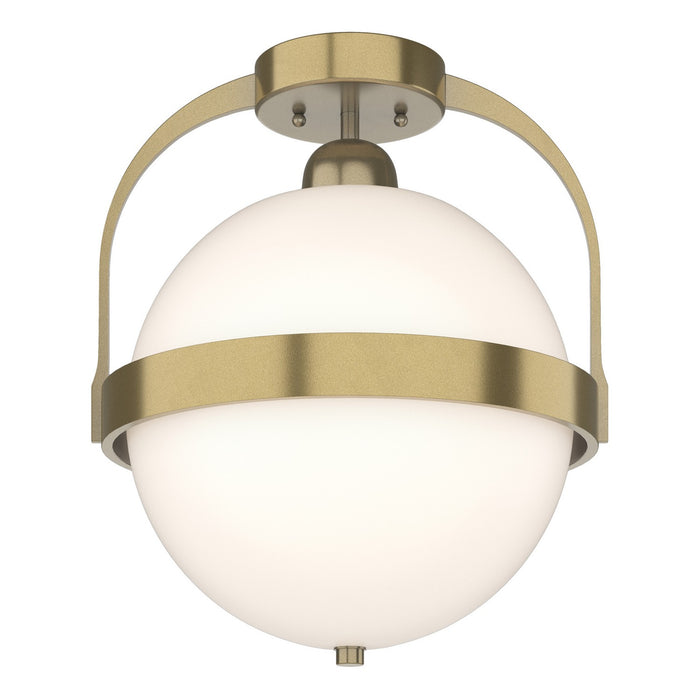 Atlas Semi-Flush in Modern Brass - 121380-SKT-86-GG0720 by Hubbardton Forge