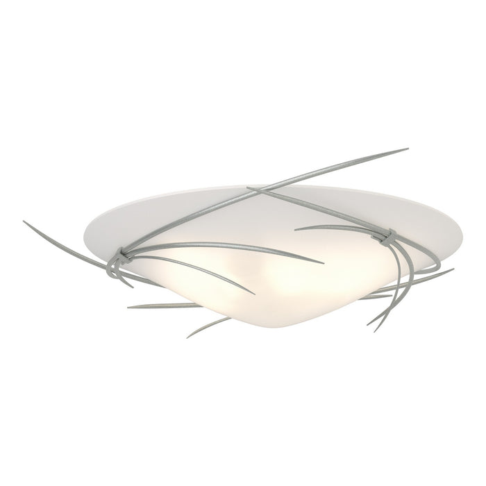 Wisp Semi-Flush in Vintage Platinum - 121620-SKT-82-GG0722 by Hubbardton Forge