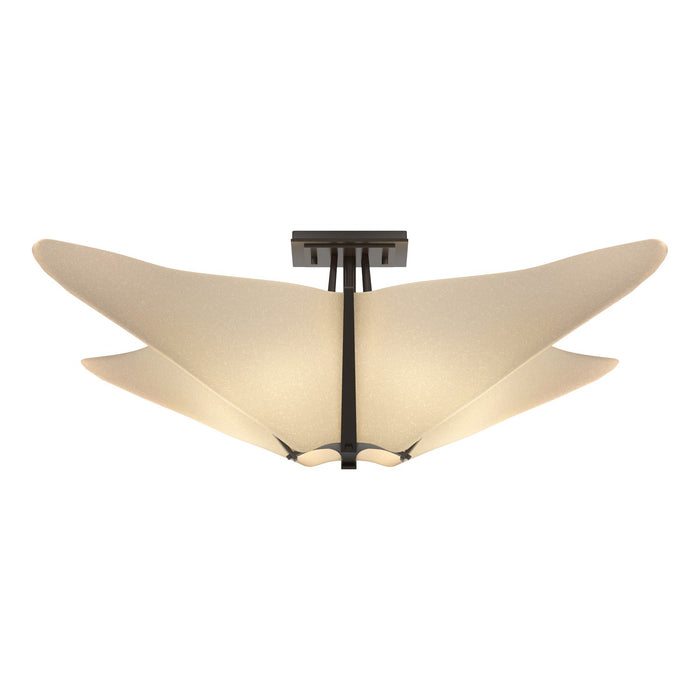 Kirigami Semi-Flush in Oil Rubbed Bronze - 123305-SKT-14-SH1995 by Hubbardton Forge