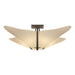 Kirigami Semi-Flush in Natural Iron - 123305-SKT-20-SH1995 by Hubbardton Forge