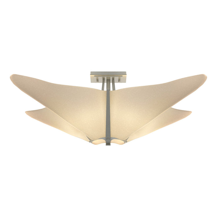 Kirigami Semi-Flush in Vintage Platinum - 123305-SKT-82-SH1995 by Hubbardton Forge