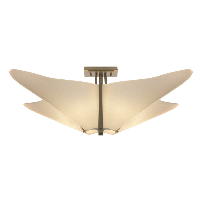 Kirigami Semi-Flush in Soft Gold - 123305-SKT-84-SH1995 by Hubbardton Forge