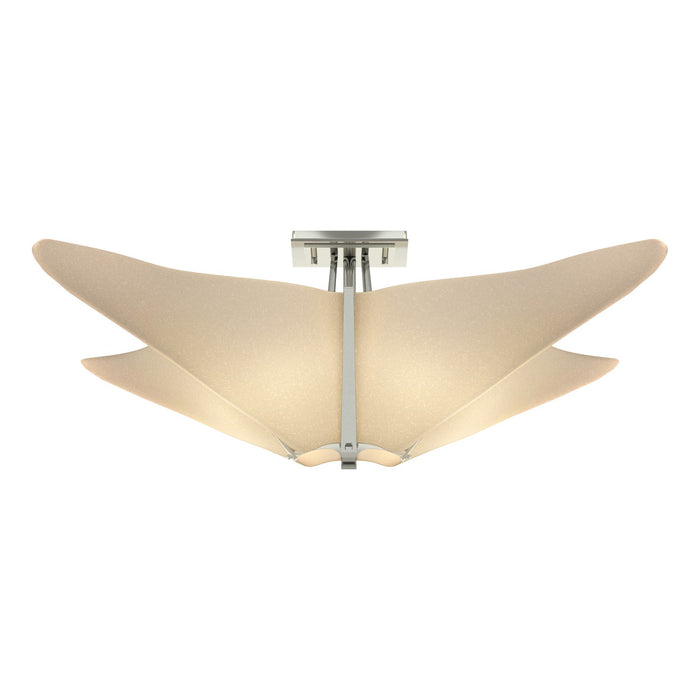 Kirigami Semi-Flush in Sterling - 123305-SKT-85-SH1995 by Hubbardton Forge