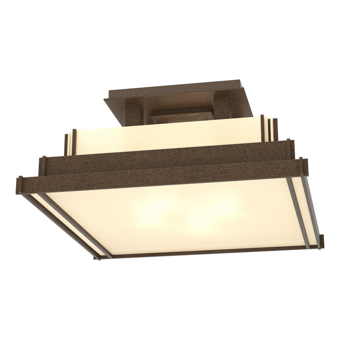 Steppe Small Semi-Flush in Coastal Bronze - 123705-SKT-05-BB0416 by Hubbardton Forge