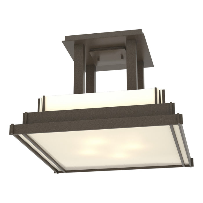 Steppe Large Semi-Flush in Coastal Dark Smoke - 123715-SKT-07-CC0416 by Hubbardton Forge