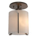 Exos Round Semi-Flush in Bronze - 123775-SKT-05-GG0140 by Hubbardton Forge