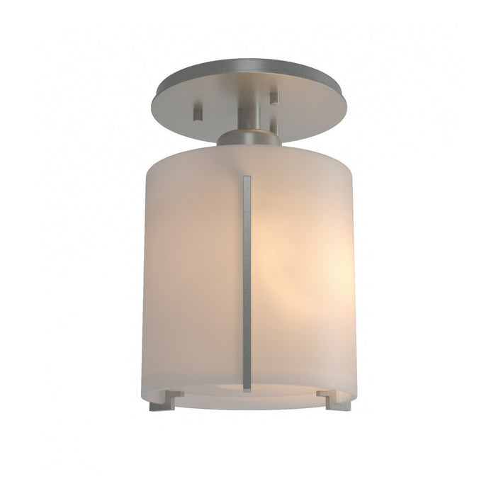 Exos Round Semi-Flush in Vintage Platinum - 123775-SKT-82-GG0140 by Hubbardton Forge