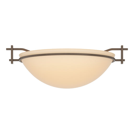 Moonband Semi-Flush in Bronze - 124251-SKT-05-SS0045 by Hubbardton Forge