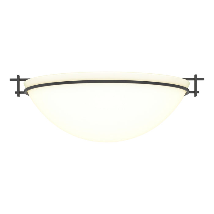 Moonband Large Semi-Flush in Black - 124252-SKT-10-GG0050 by Hubbardton Forge