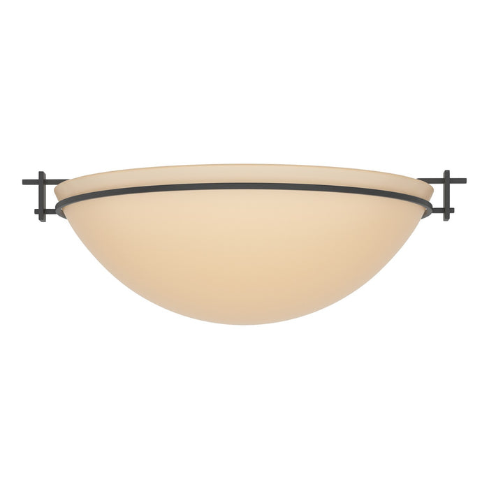 Moonband Large Semi-Flush in Black - 124252-SKT-10-SS0050 by Hubbardton Forge