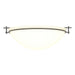 Moonband Large Semi-Flush in Natural Iron - 124252-SKT-20-GG0050 by Hubbardton Forge