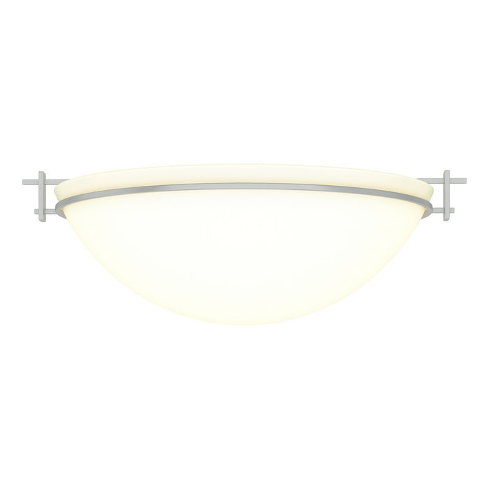 Moonband Large Semi-Flush in Vintage Platinum - 124252-SKT-82-GG0050 by Hubbardton Forge