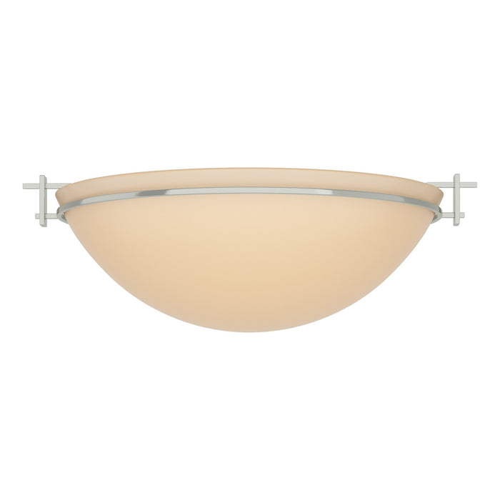 Moonband Large Semi-Flush in Sterling - 124252-SKT-85-SS0050 by Hubbardton Forge