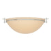 Moonband Large Semi-Flush in Sterling - 124252-SKT-85-SS0050 by Hubbardton Forge