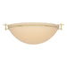 Moonband Large Semi-Flush in Modern Brass - 124252-SKT-86-SS0050 by Hubbardton Forge