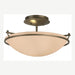 Plain Small Semi-Flush in Soft Gold - 124302-SKT-84-SS0047 by Hubbardton Forge