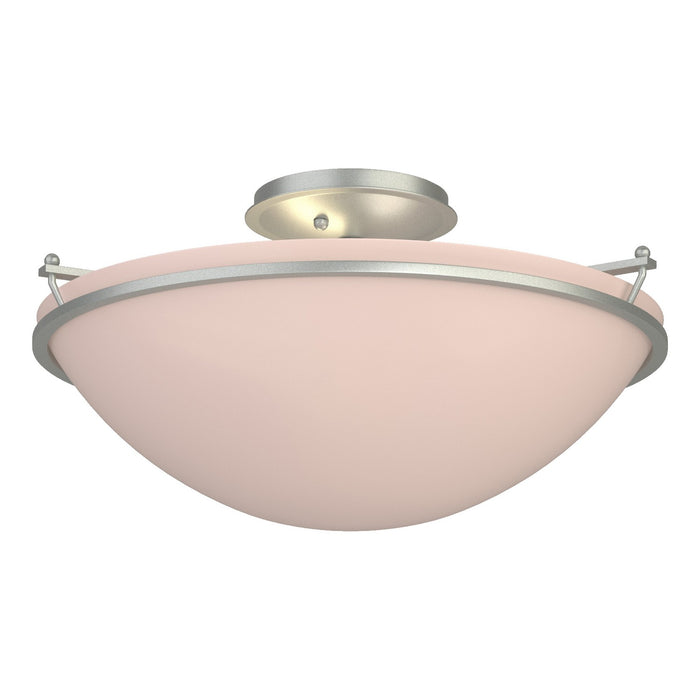 Plain Large Semi-Flush in Vintage Platinum - 124304-SKT-82-SS0053 by Hubbardton Forge