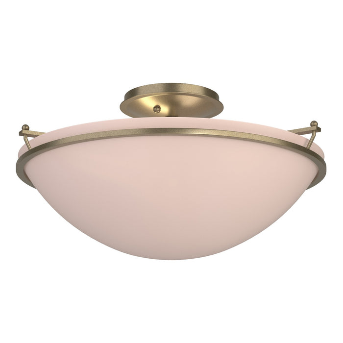 Plain Large Semi-Flush in Soft Gold - 124304-SKT-84-SS0053 by Hubbardton Forge