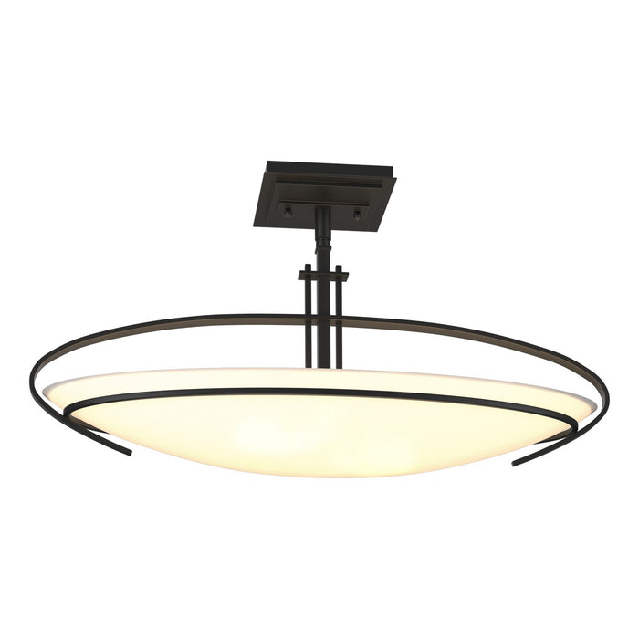 Mackintosh Semi-Flush in Black - 124341-SKT-10-GG0089 by Hubbardton Forge