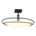 Mackintosh Semi-Flush in Black - 124341-SKT-10-GG0089 by Hubbardton Forge