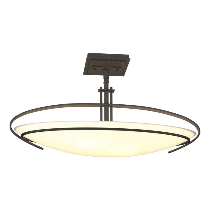 Mackintosh Semi-Flush in Natural Iron - 124341-SKT-20-GG0089 by Hubbardton Forge