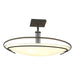 Mackintosh Semi-Flush in Natural Iron - 124341-SKT-20-GG0089 by Hubbardton Forge