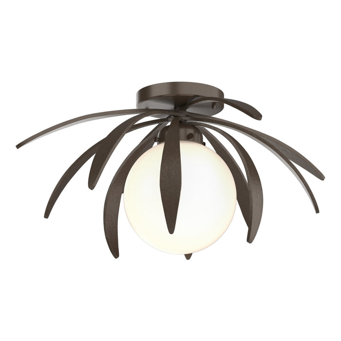 Dahlia Semi-Flush in Bronze - 124350-SKT-05-GG0631 by Hubbardton Forge