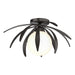 Dahlia Semi-Flush in Oil Rubbed Bronze - 124350-SKT-14-GG0631 by Hubbardton Forge