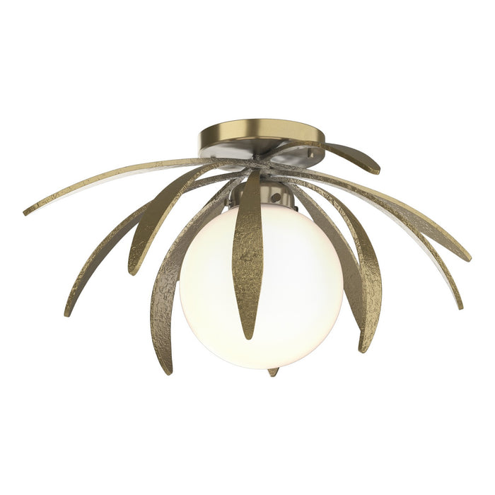 Dahlia Semi-Flush in Modern Brass - 124350-SKT-86-GG0631 by Hubbardton Forge