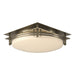 Banded Semi-Flush in Soft Gold - 124394-SKT-84-GG0097 by Hubbardton Forge