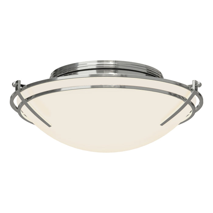 Presidio Tryne Flush Mount in Sterling - 124402-SKT-85-GG0098 by Hubbardton Forge