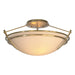 Presidio Tryne Small Semi-Flush in Modern Brass - 124412-SKT-86-SS0047 by Hubbardton Forge