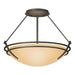 Presidio Tryne Semi-Flush in Natural Iron - 124422-SKT-20-SS0047 by Hubbardton Forge