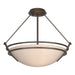 Presidio Tryne Semi-Flush in Bronze - 124432-SKT-05-SS0020 by Hubbardton Forge