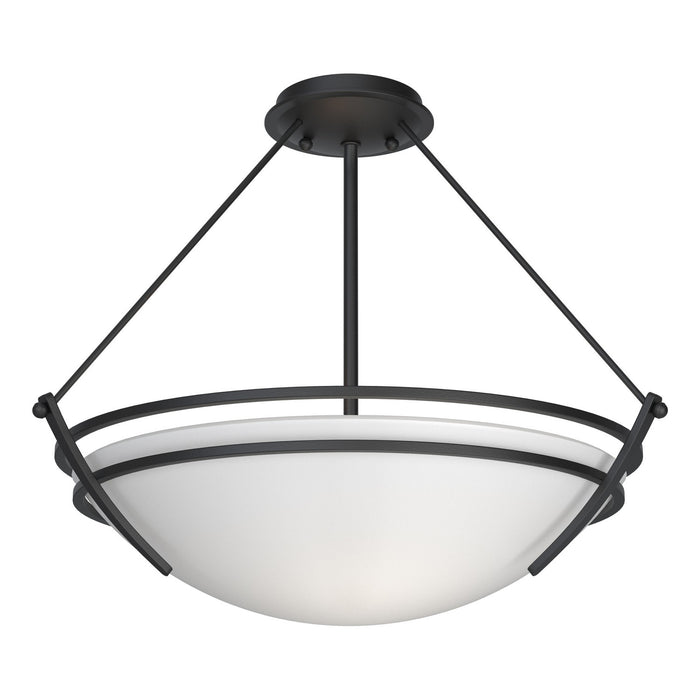 Presidio Tryne Semi-Flush in Black - 124432-SKT-10-GG0020 by Hubbardton Forge